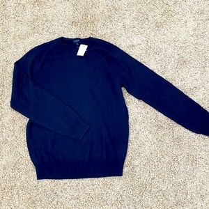 Men’s JCREW navy sweater WITH tags